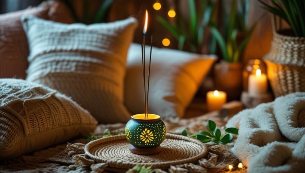 Incenso de capim-limão