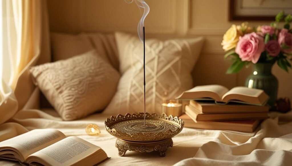 Incenso para atrair positividade