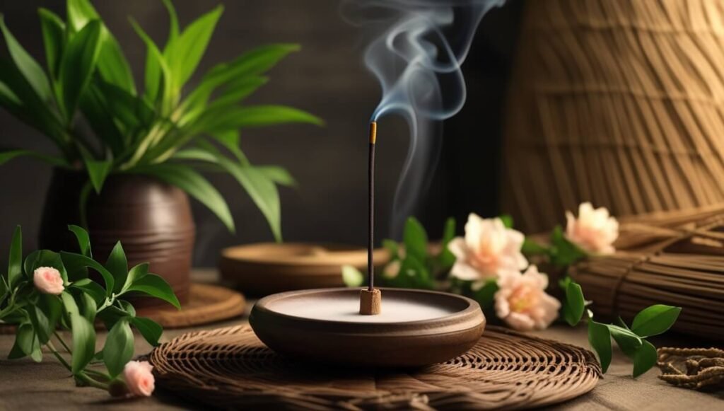 Incenso para meditação mindfulness