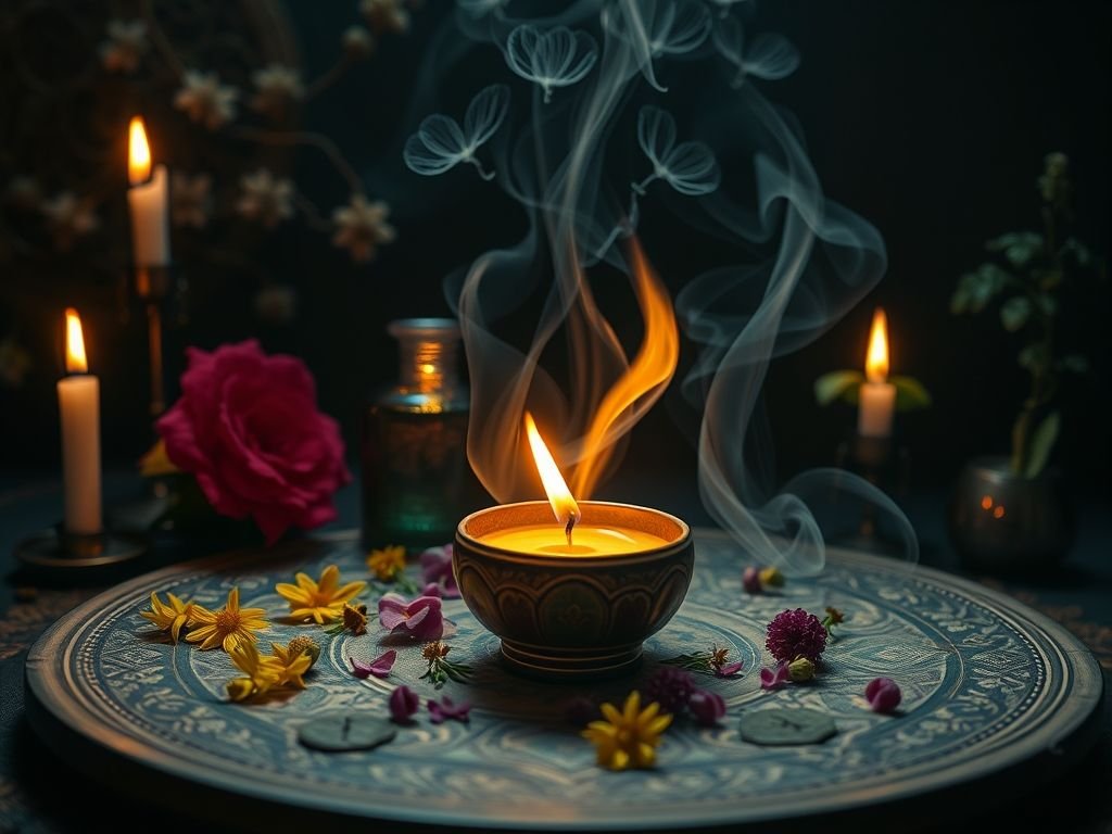 Incenso de aromas florais Incenso de aromas florais