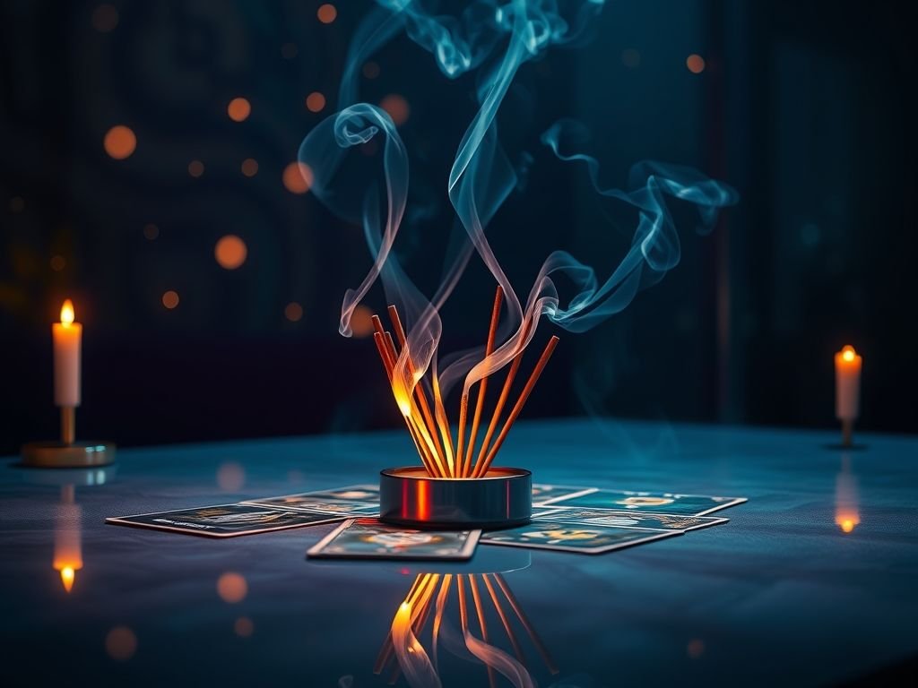 Incenso para conexão com o universo